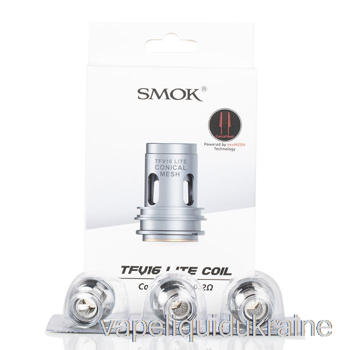 Vape Liquid Ukraine SMOK TFV16 LITE Replacement Coils 0.2ohm Conical Mesh Coils